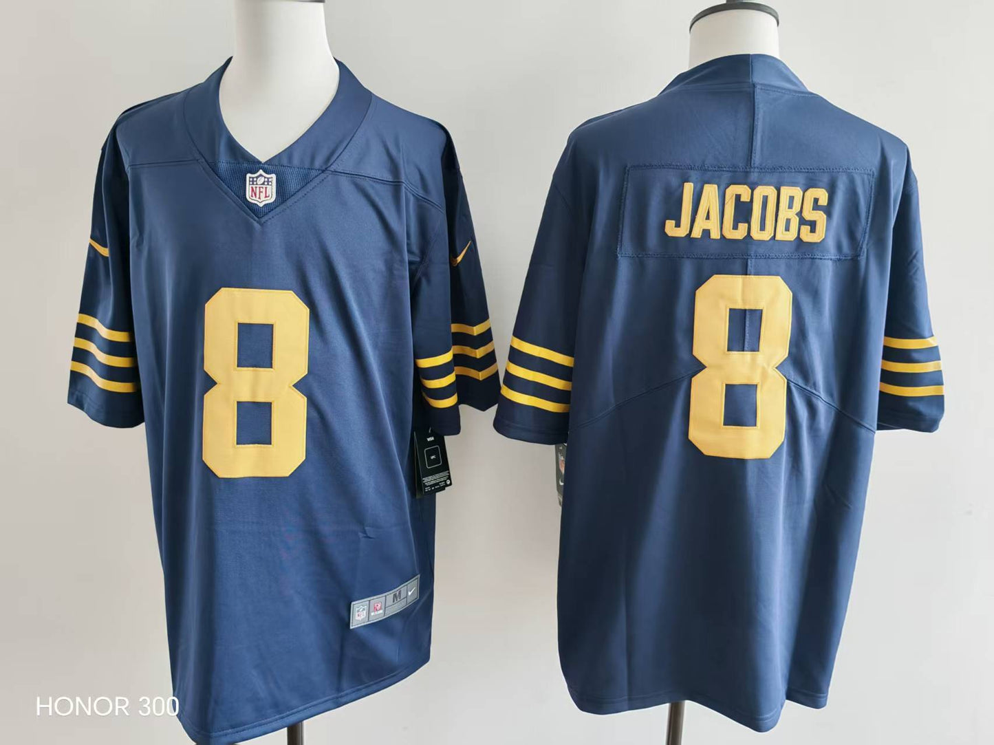 Men's Green Bay Packers Josh Jacobs  Jersey #8