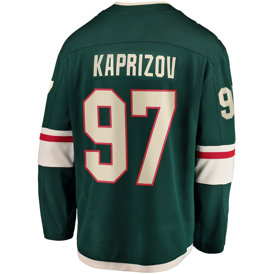 Mats Zuccarello Minnesota Wild Team Color Breakaway  Jersey - Green
