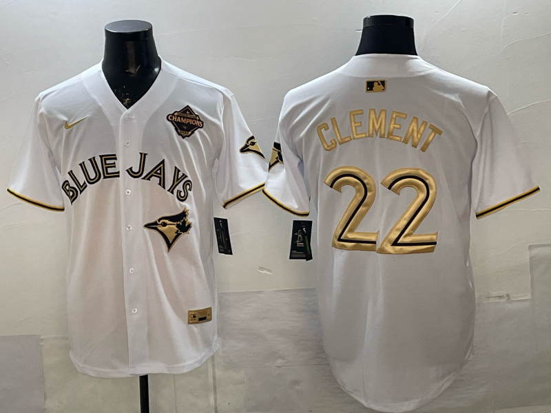 Men's Toronto Blue Jays Matt Clement White Player Jersey