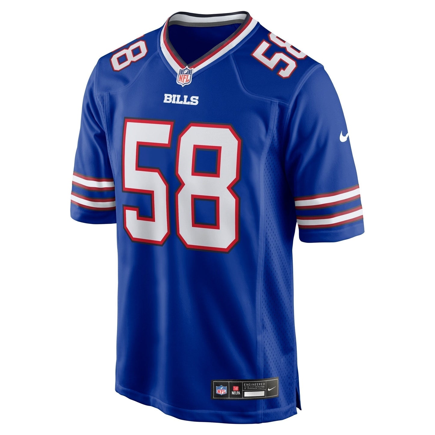 Matt Milano Buffalo Bills  Game   Jersey - Royal