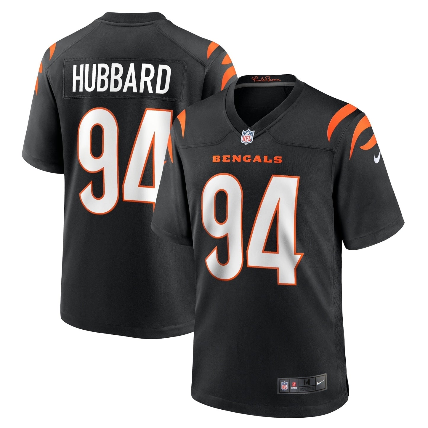 Sam Hubbard Cincinnati Bengals    Game Jersey - Black