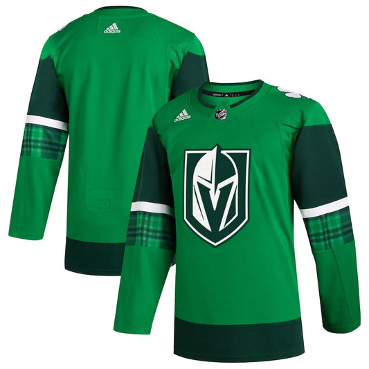 Custom Men's Vegas Golden Knights  Kelly Green 2023 St. Patrick's Day Primegreen Authentic Jersey