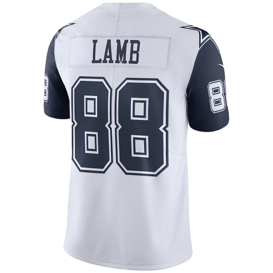 D.Cowboys #88 CeeDee Lamb White Alternate Vapor F.U.S.E. Limited Jersey