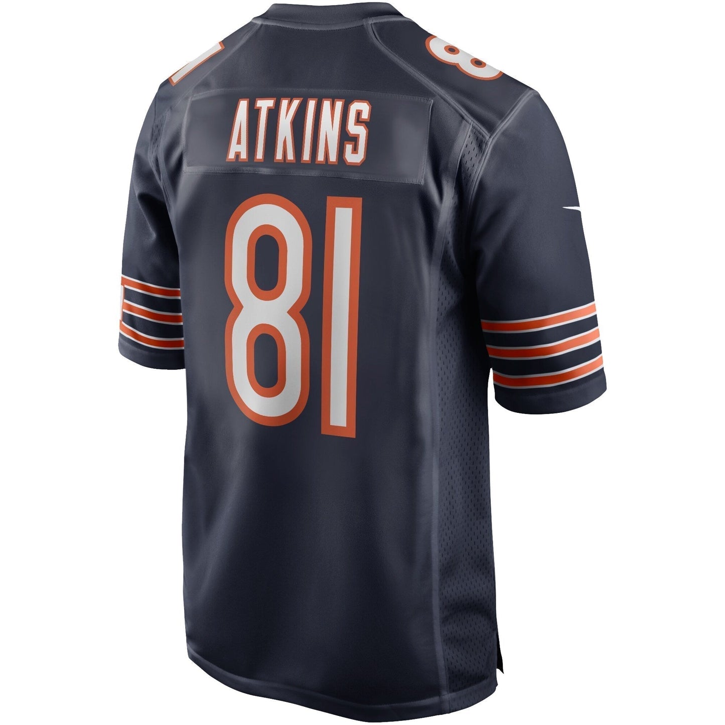 Doug Atkins Chicago Bears Game Retired   Jersey - Navy