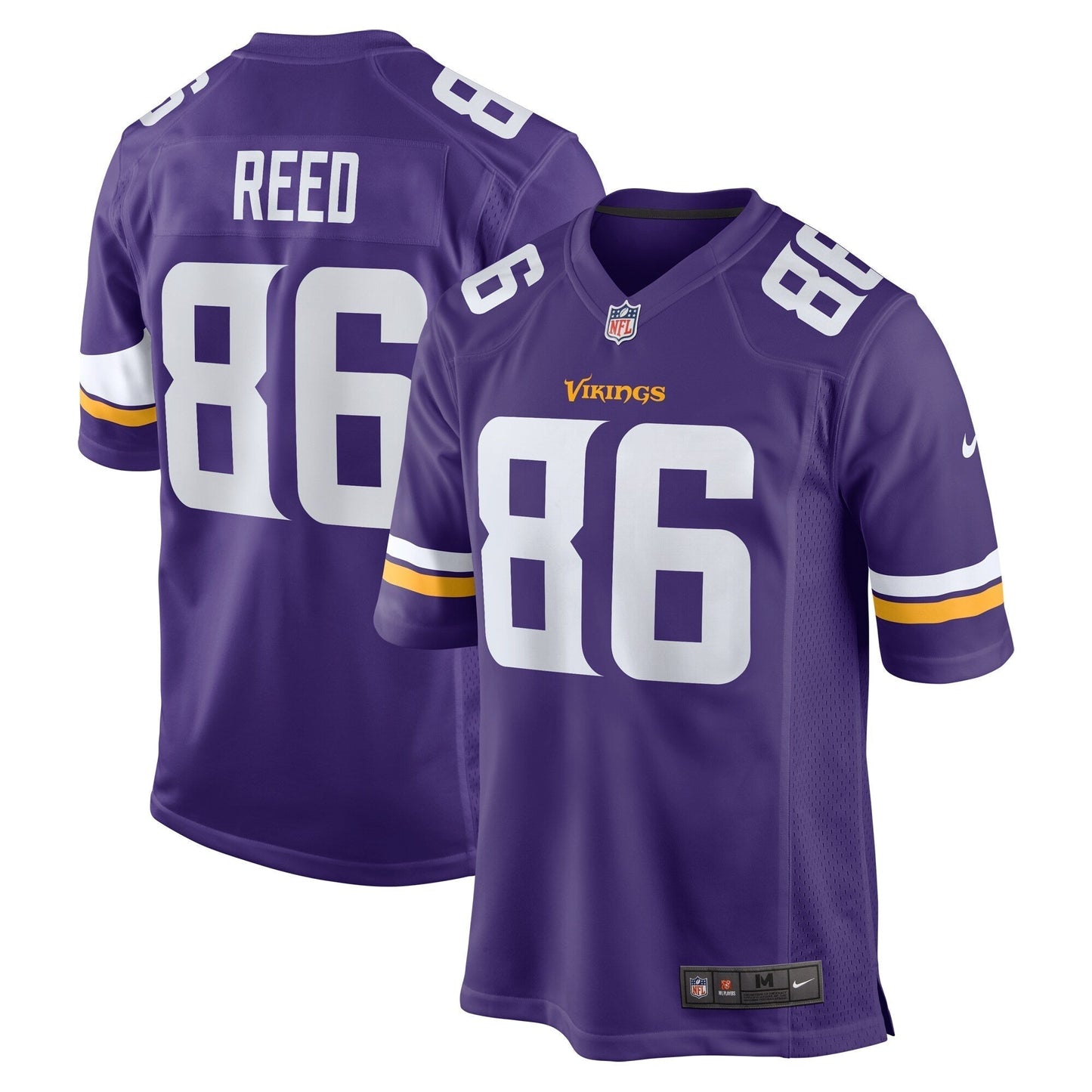 Jake Reed Minnesota Vikings  Retired   Game Jersey - Purple
