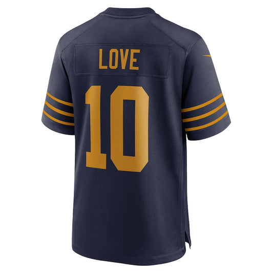GB. Packers #10 Jordan Love Navy The 1923 Classic Game Jersey