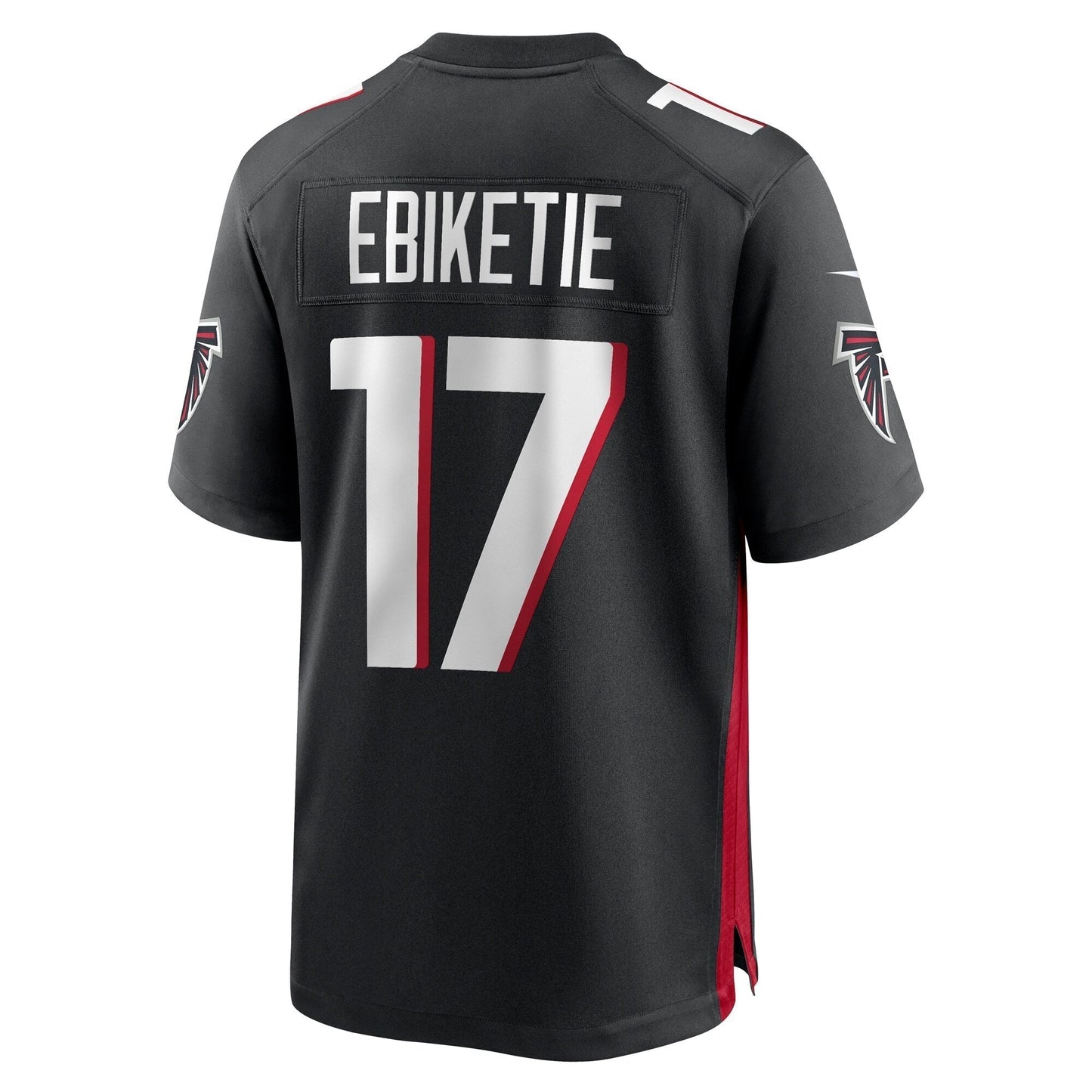 Arnold Ebiketie Atlanta Falcons  Team Game Jersey -  Black