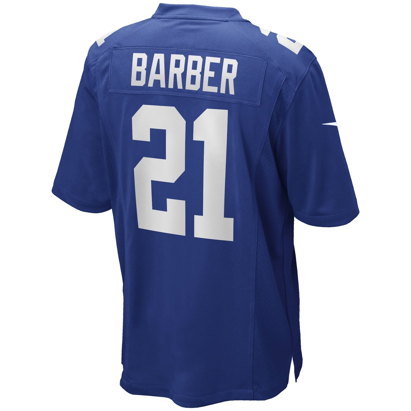 Tiki Barber New York Giants  Game Retired   Jersey - Royal