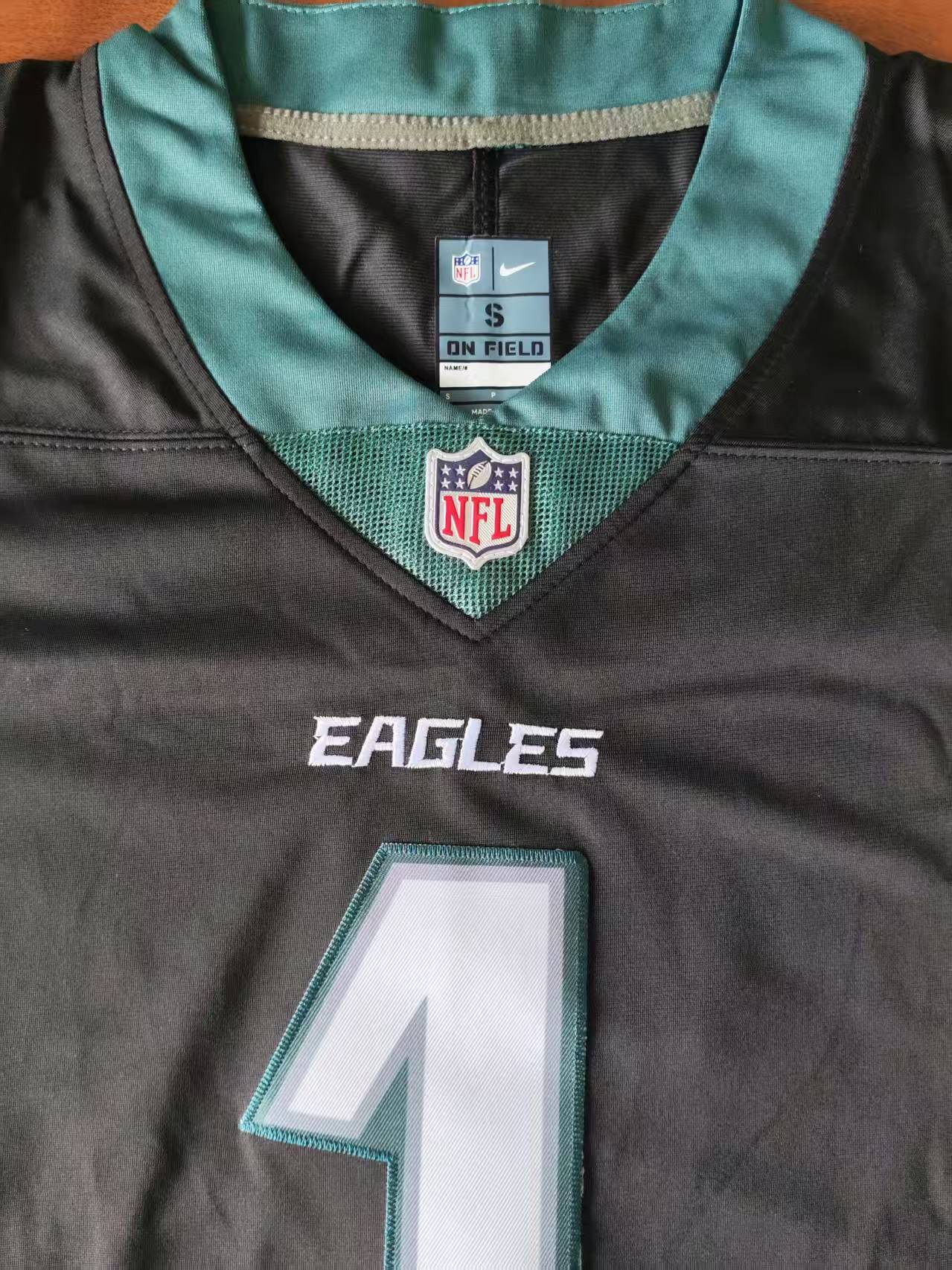 Men's Philadelphia Eagles Jalen Hurts  Jersey-Black