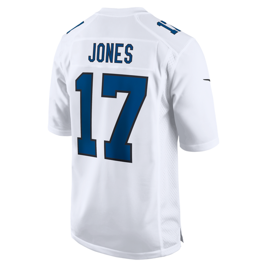 IN.Colts #17 Daniel Jones Tundra White Fashion Game Jersey