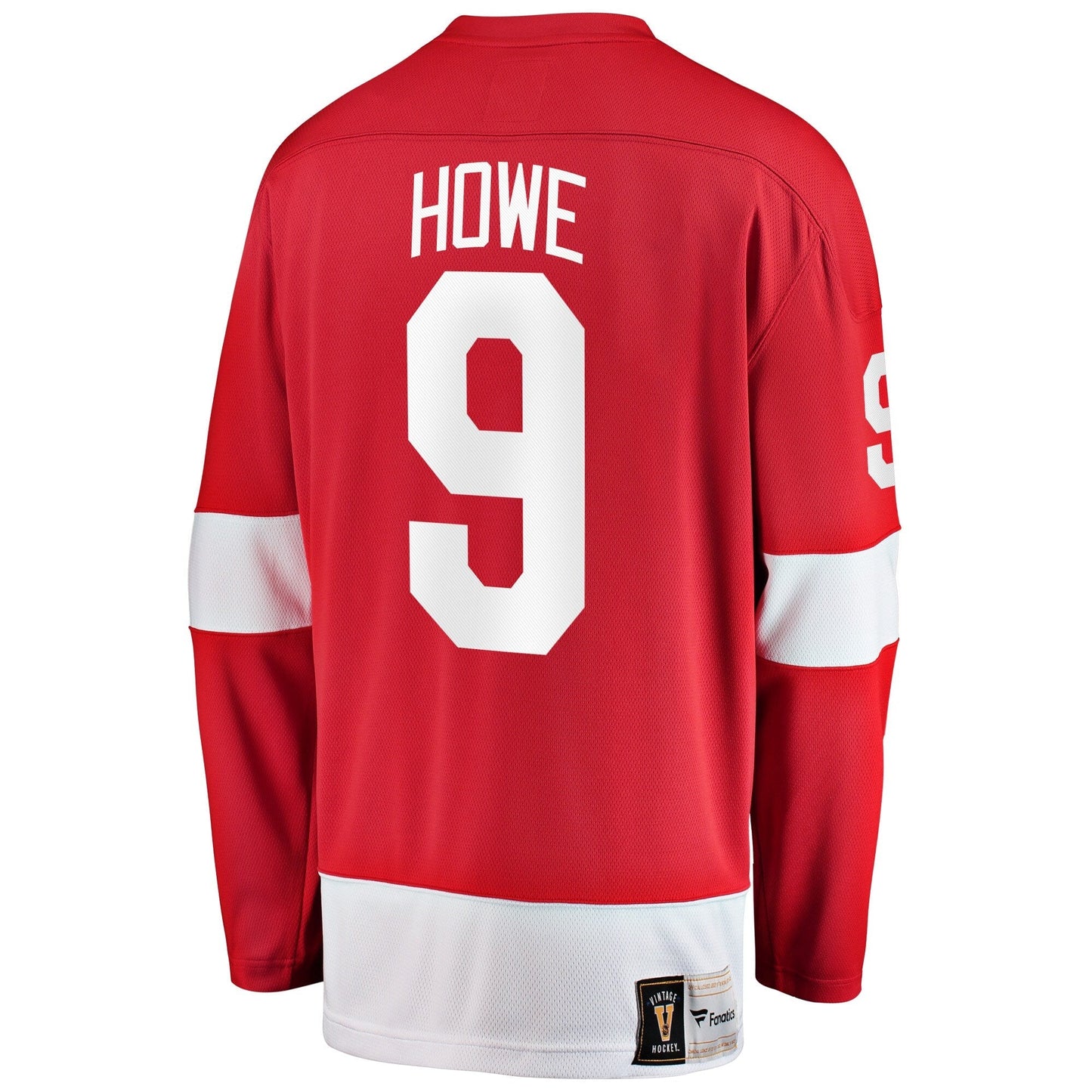 Gordie Howe Detroit Red Wings Premier Breakaway Retired  Jersey - Red