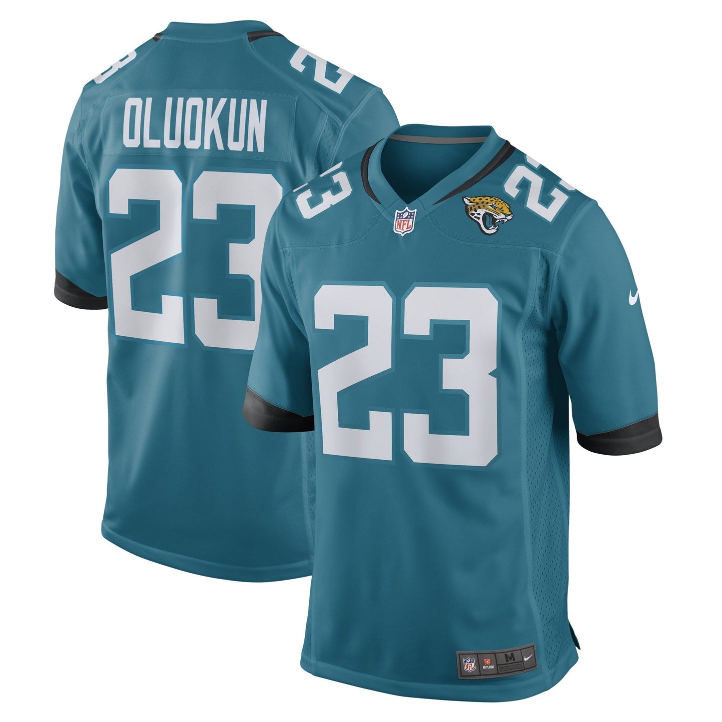 Foyesade Oluokun Jacksonville Jaguars  Game   Jersey - Teal