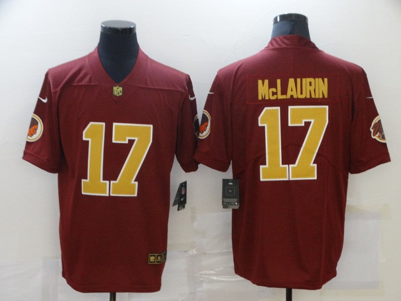 Men's Washington Commanders Terry Mclaurin Red Player Game Jersey