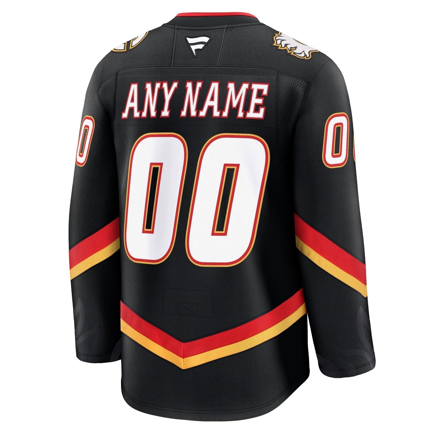 Calgary Flames Fanatics Premium Alternate Custom Jersey  Black "Blasty" Edition