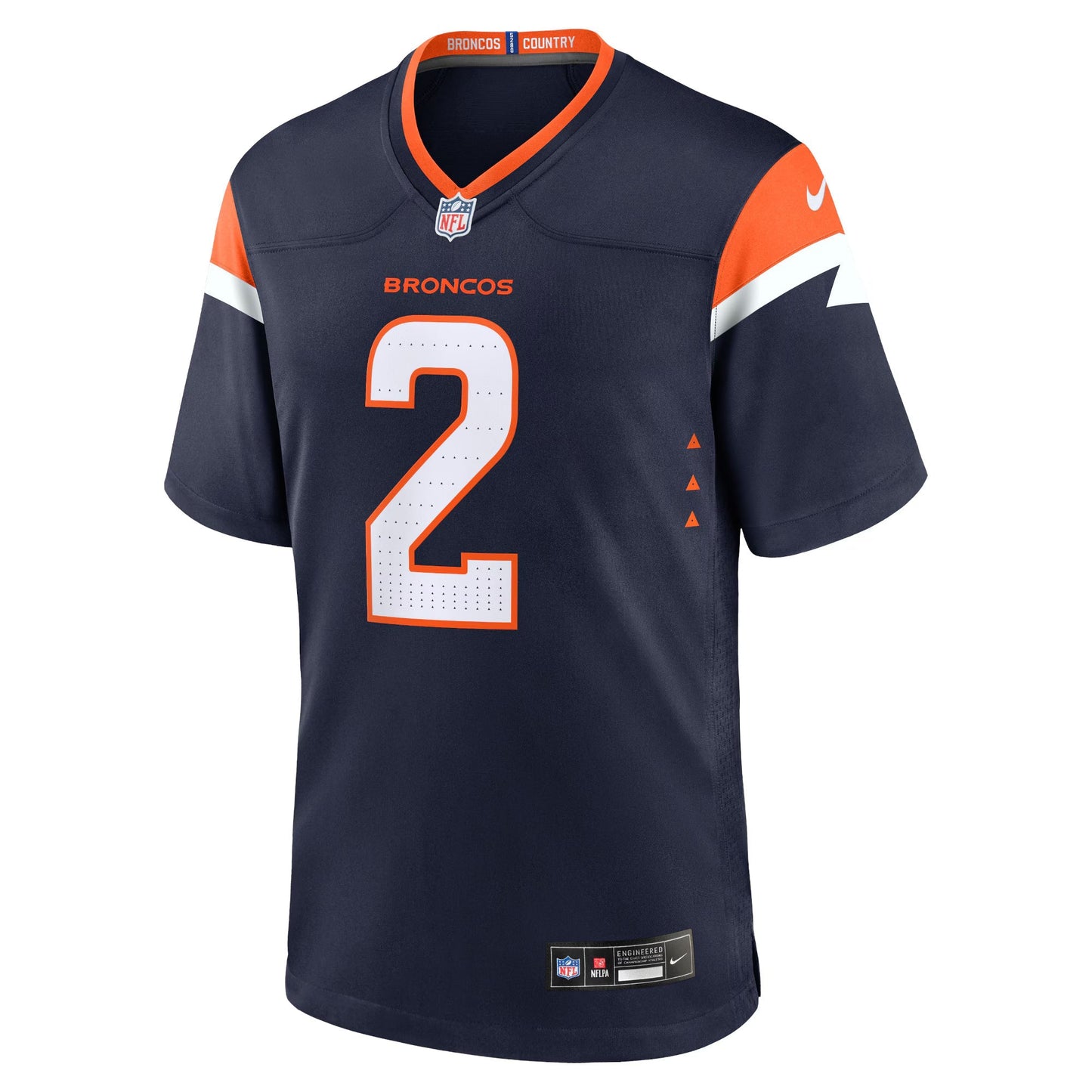 Denver Broncos Patrick Surtain II Navy Mile High Collection Alternate Game Jersey