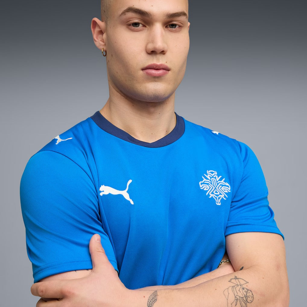 Puma Iceland National Team 2026 Home Supporter Edition Jersey  Royal Blue