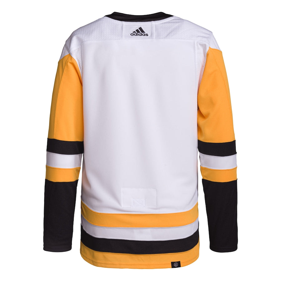 Men's Pittsburgh Penguins  White Away Primegreen Authentic Jersey