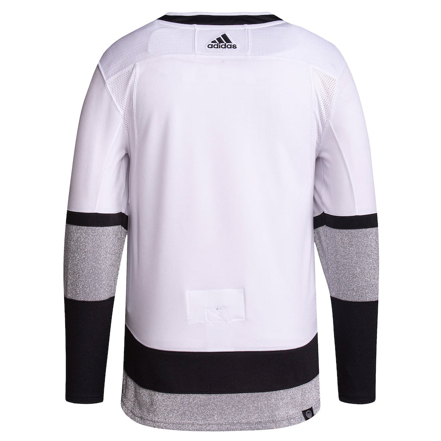 Custom Los Angeles Kings Men's 2021/22 Alternate Primegreen Jersey - White