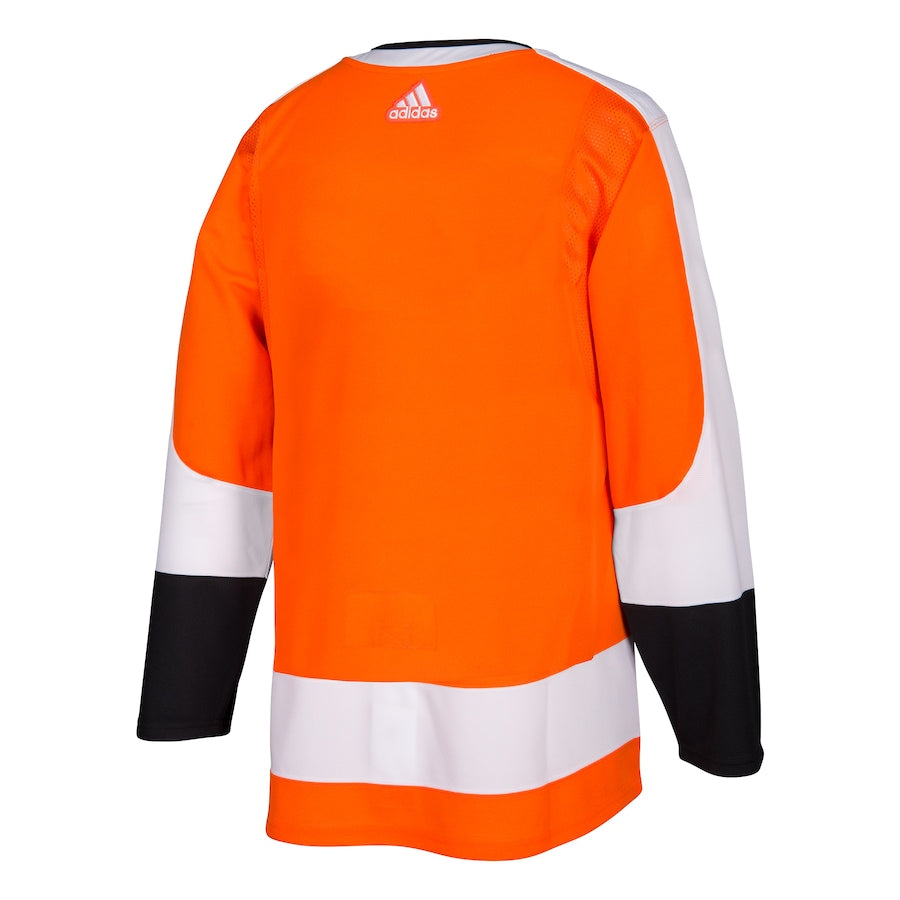 Men's Philadelphia Flyers  Orange Home Authentic Blank Jersey