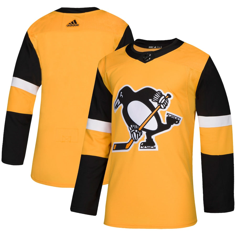 Men's Pittsburgh Penguins  Gold Alternate Authentic Jersey