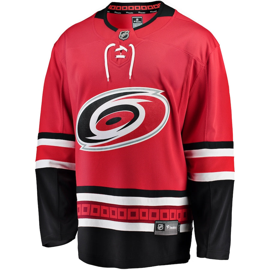 Custom Carolina Hurricanes  Breakaway Alternate Jersey - Red