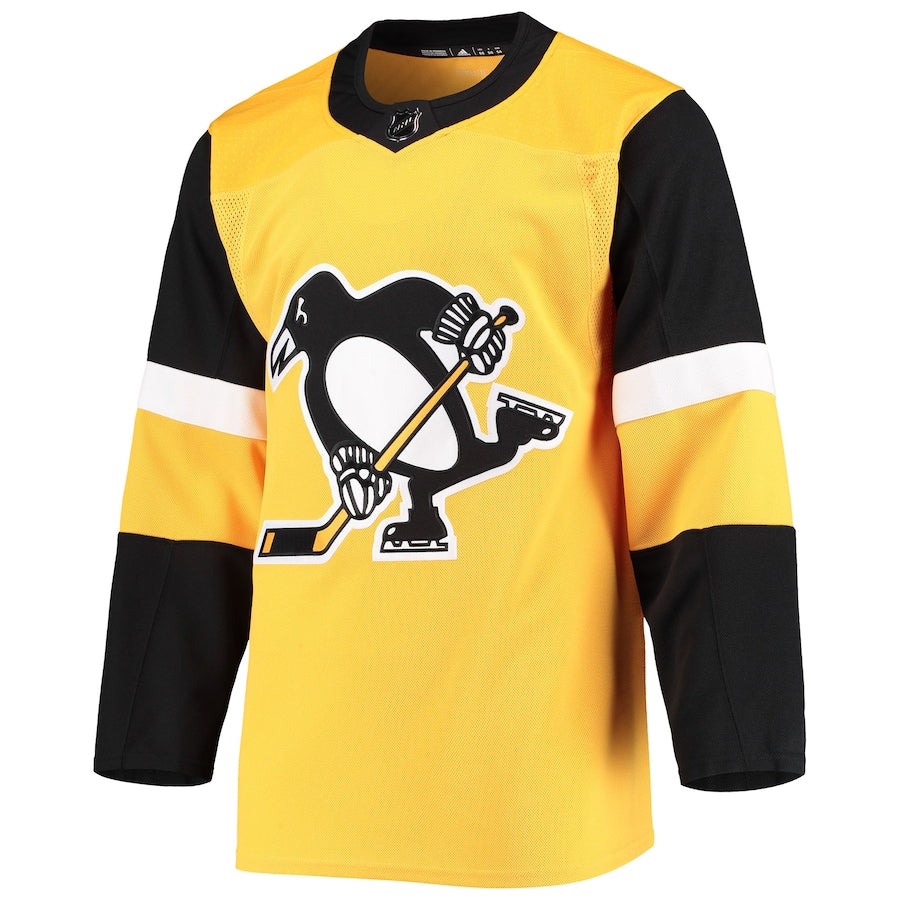 Men's Pittsburgh Penguins  Gold Alternate Authentic Team Jersey