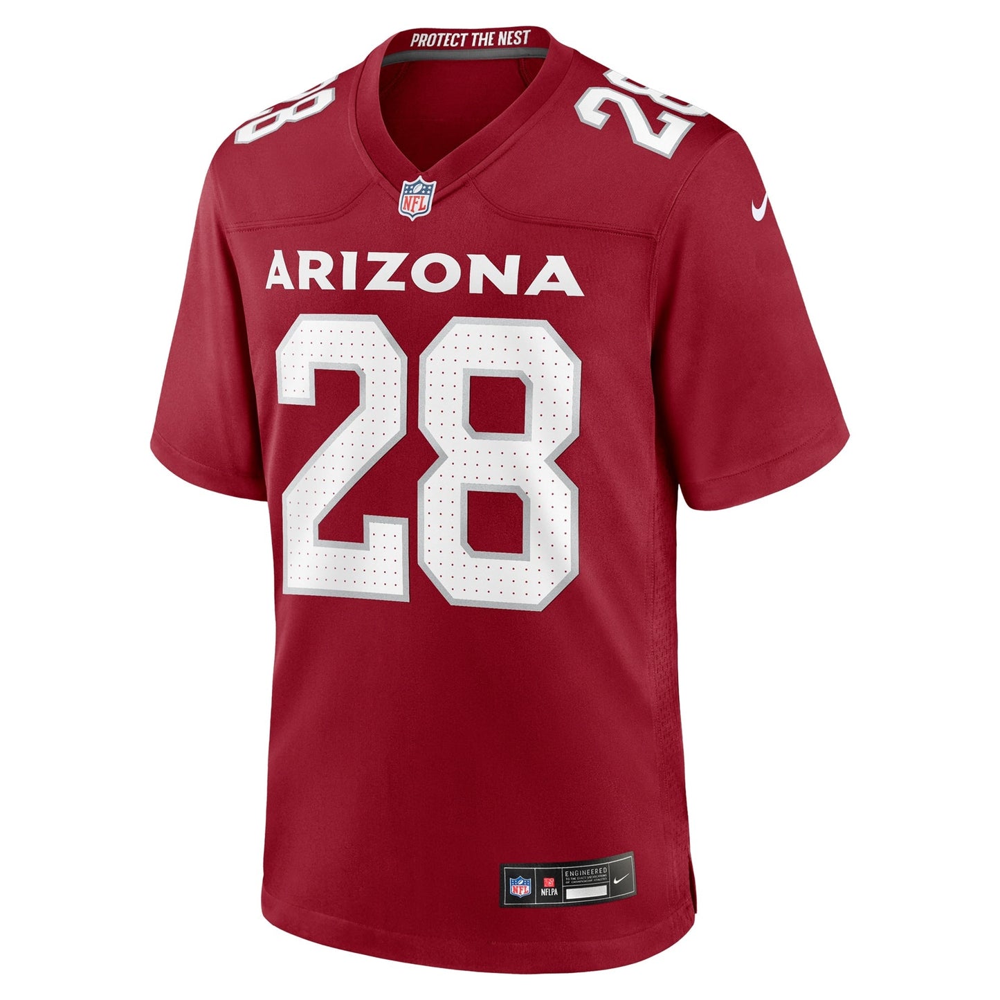 Elijah Jones Arizona Cardinals  Team Game Jersey -  Cardinal