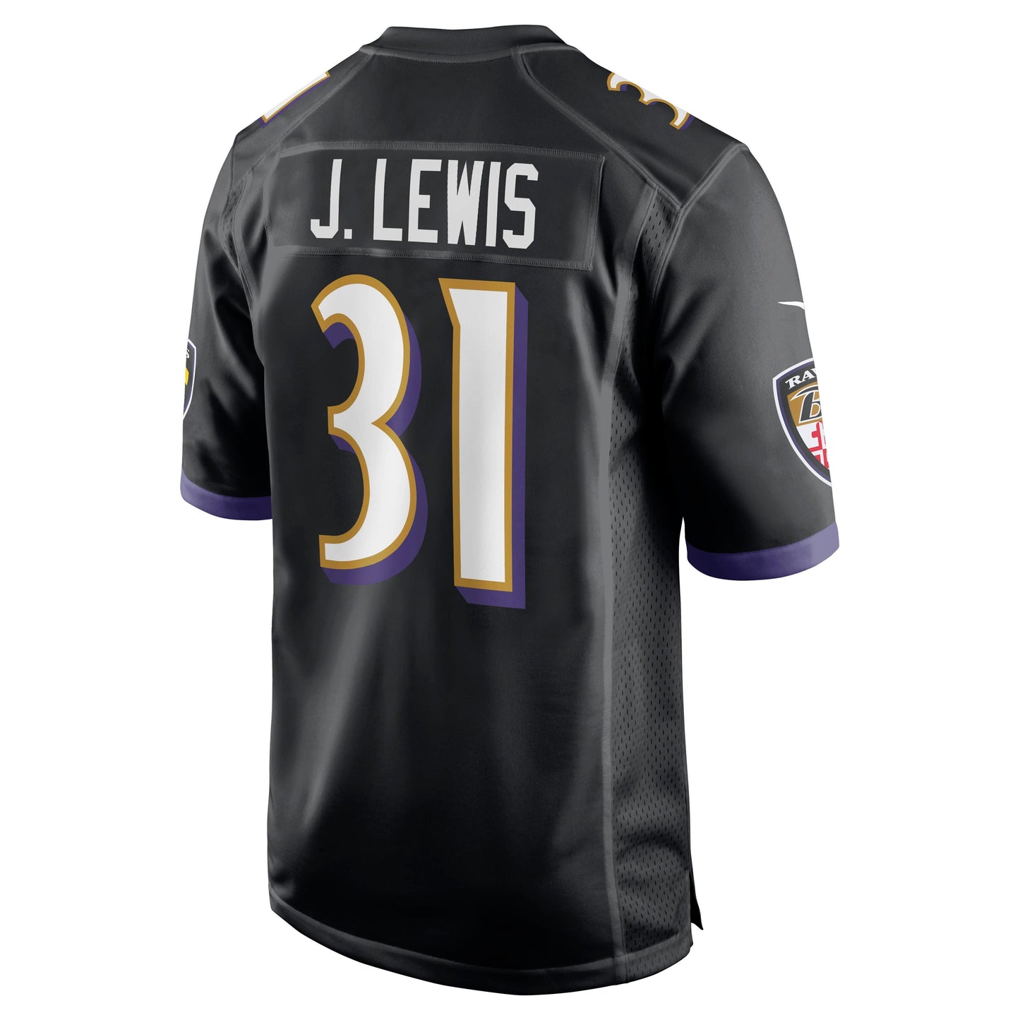 Jamal Lewis Baltimore Ravens  Retired   Jersey - Black