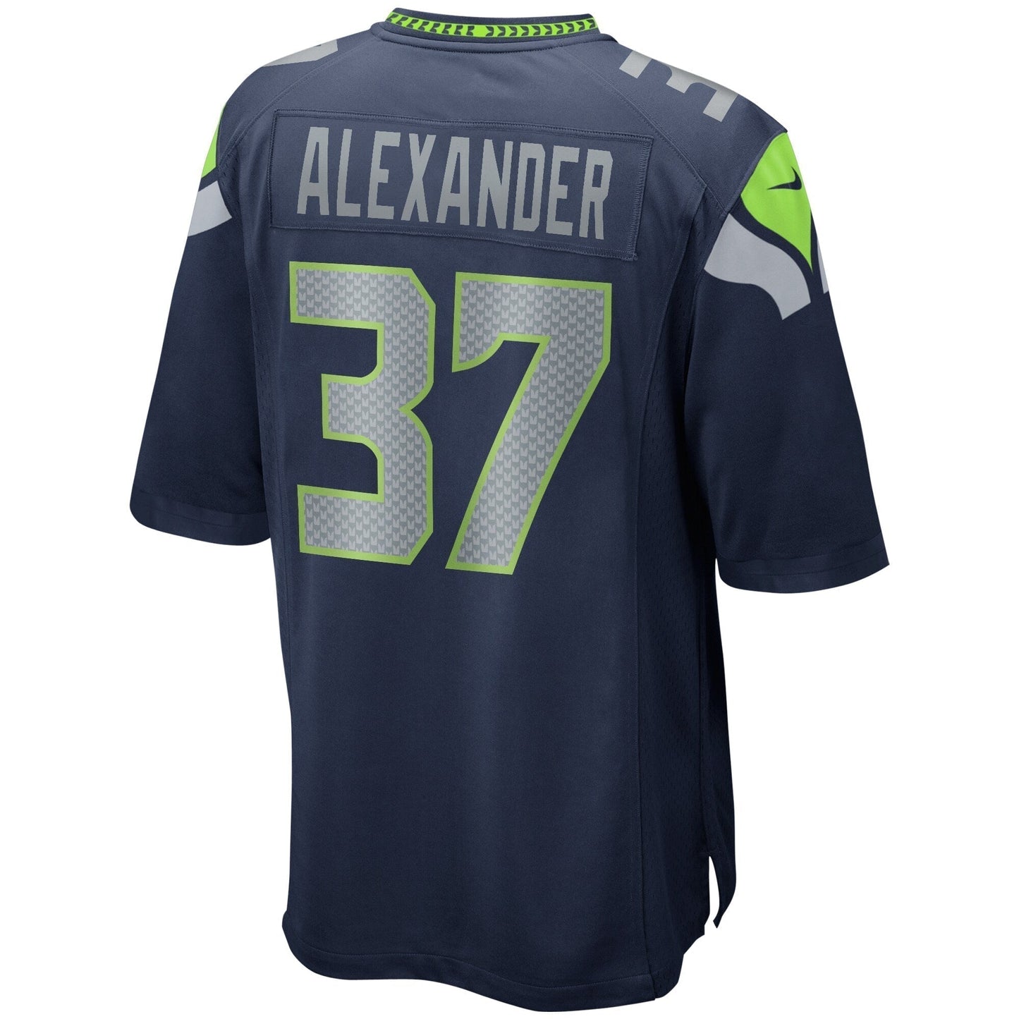 Shaun Alexander Seattle Seahawks  Game Retired   Jersey - College Navy