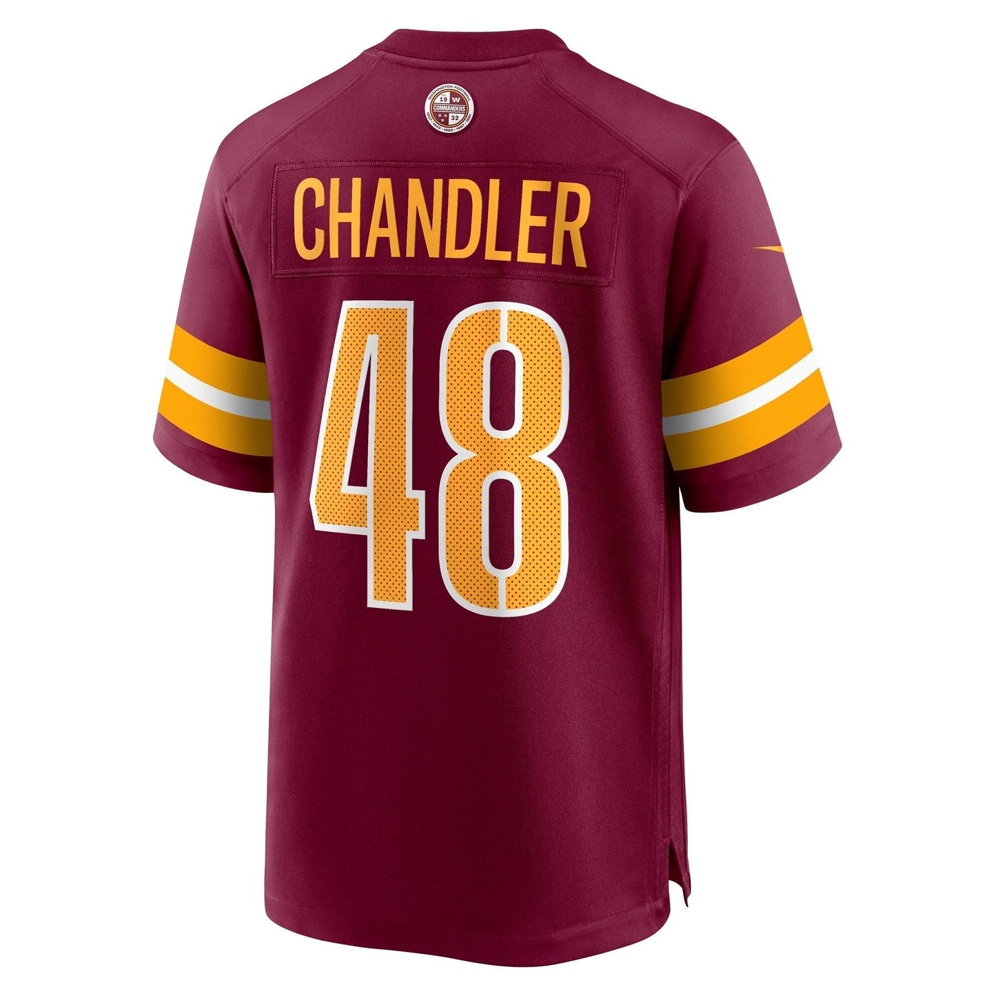 Sean Chandler Washington Commanders   Game Jersey -  Burgundy
