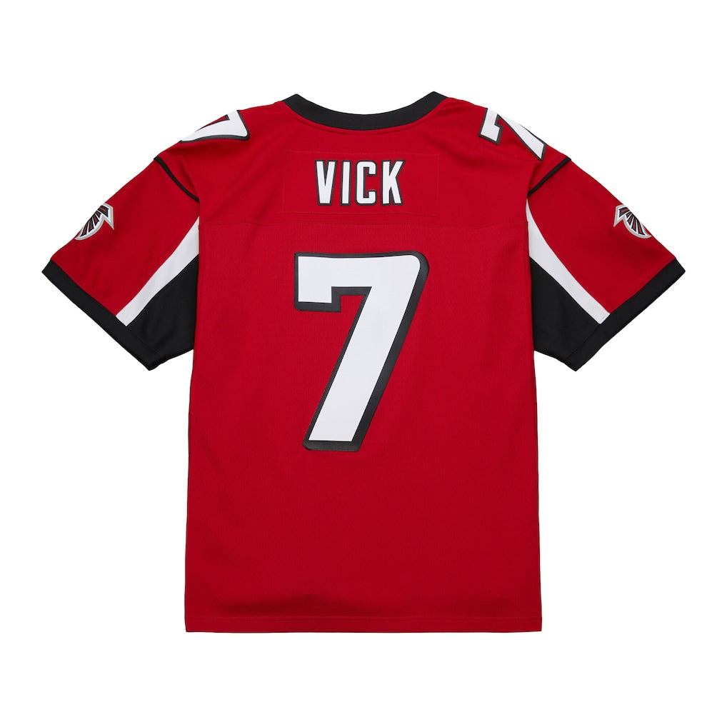 A.Falcons #7 Michael Vick Mitchell & Ness Red 2003 Legacy Replica Jersey