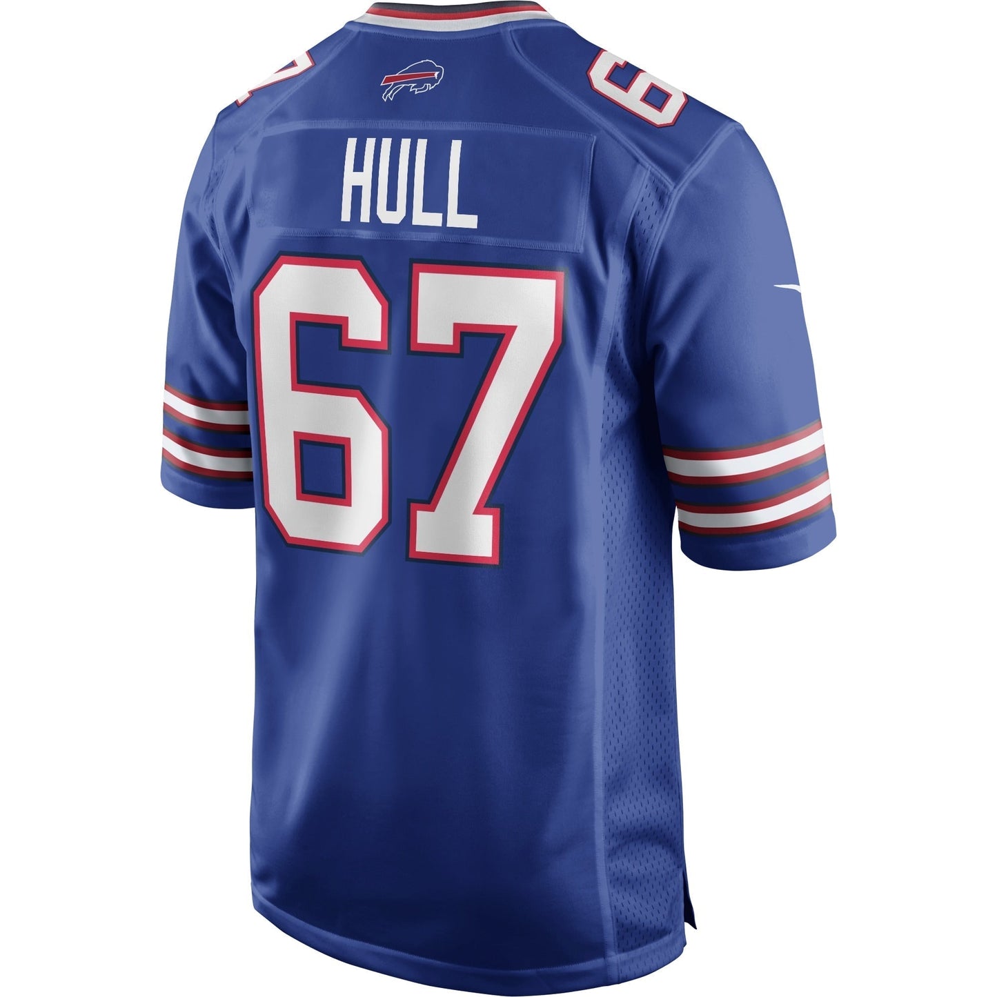 Kent Hull Buffalo Bills  Game Retired   Jersey - Royal