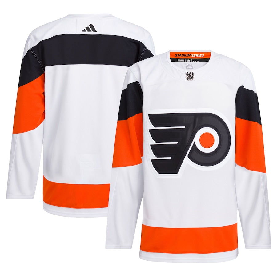 Men's Philadelphia Flyers  White 2024 NHL Stadium Series Primegreen Authentic Jersey