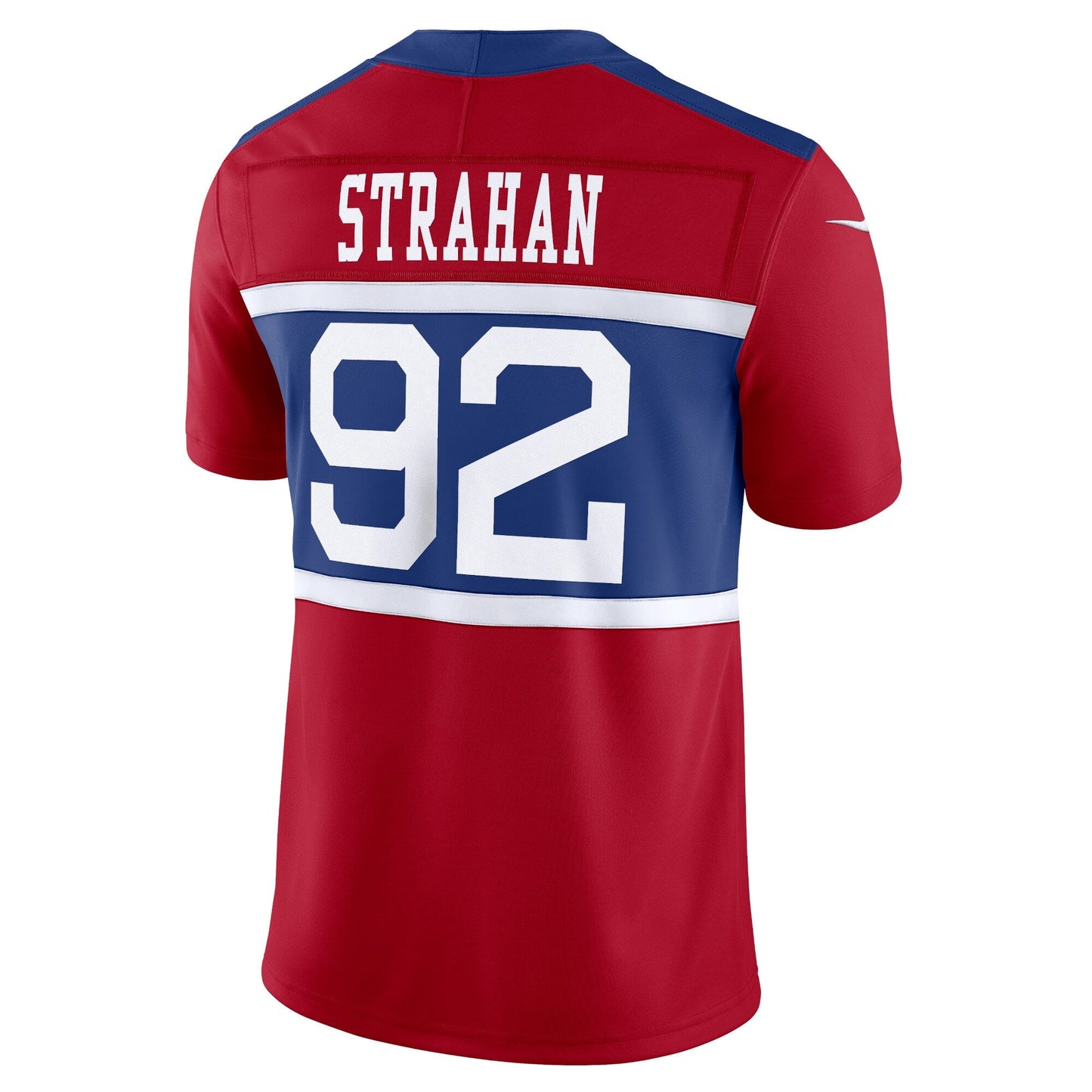 Michael Strahan New York Giants  Alternate Vapor F.U.S.E. Retired   Limited Jersey - Century Red