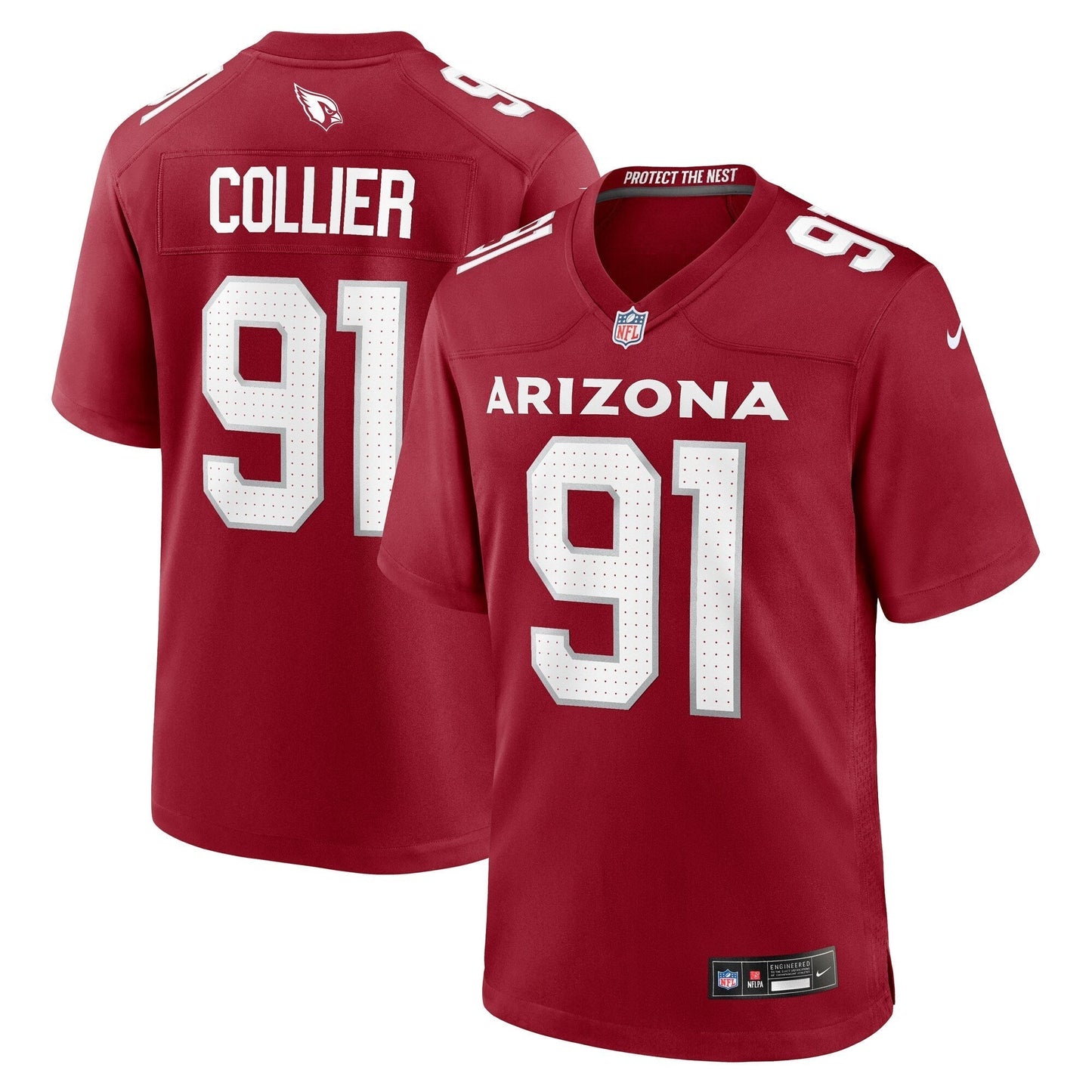 L.J. Collier Arizona Cardinals  Game   Jersey - Cardinal