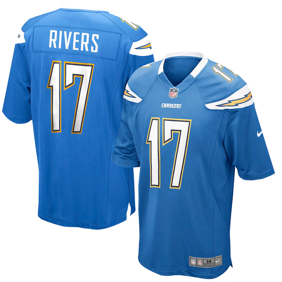 Ronnie Rivers  Los Angeles Rams #17  Team Game Jersey