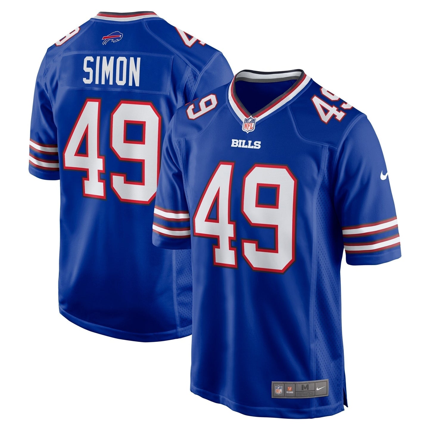 Shayne Simon Buffalo Bills  Game Jersey -  Royal