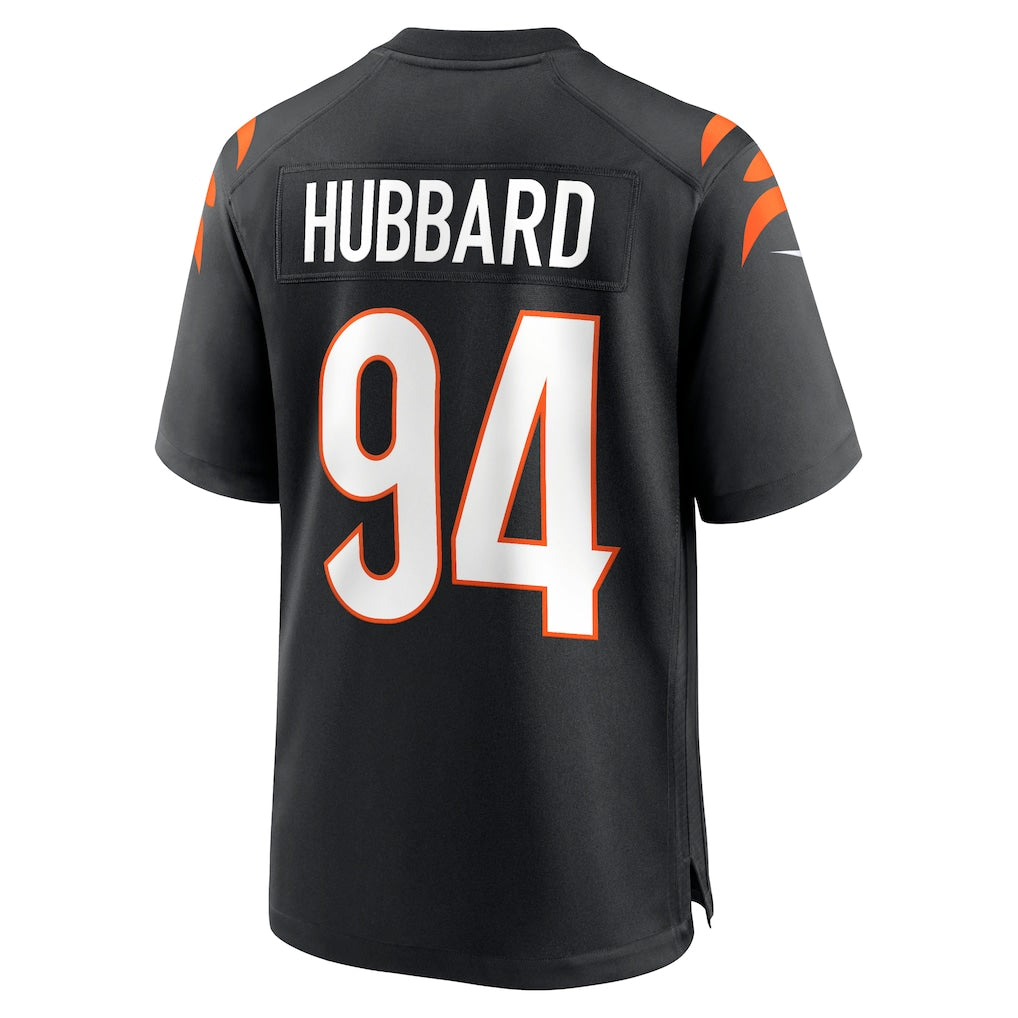 C.Bengals #94 Sam Hubbard Black Player Game Jersey
