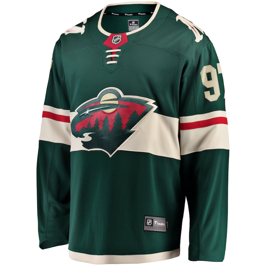 Mats Zuccarello Minnesota Wild Team Color Breakaway  Jersey - Green