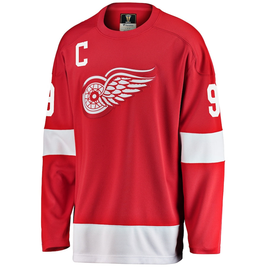 Gordie Howe Detroit Red Wings Premier Breakaway Retired  Jersey - Red