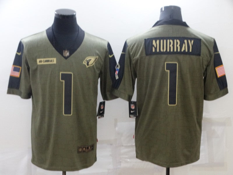 Men's Arizona Cardinals Kyler Murray Brown Game Player Jersey
