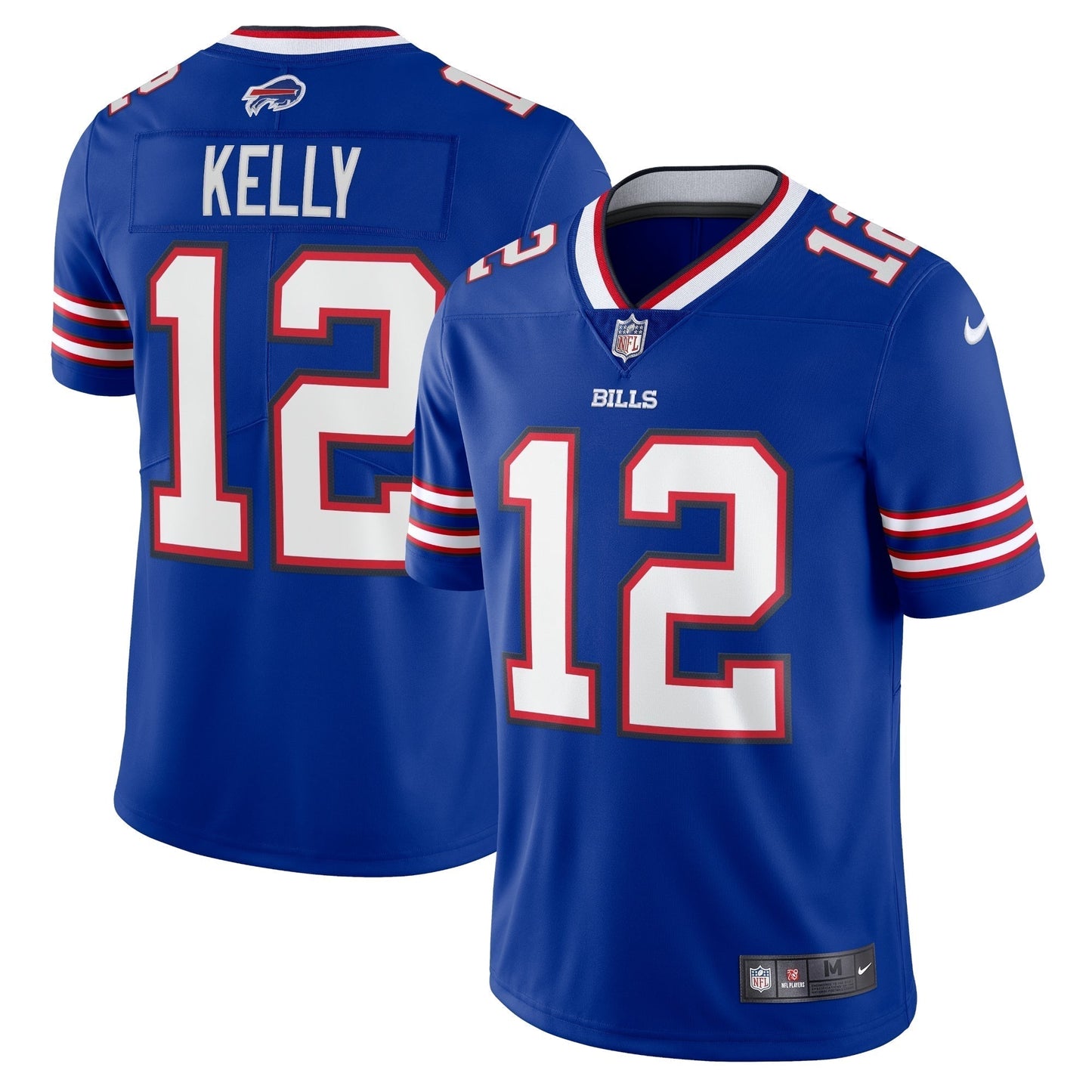 Jim Kelly Buffalo Bills  '90s Throwback Retired   Limited Jersey - Royal