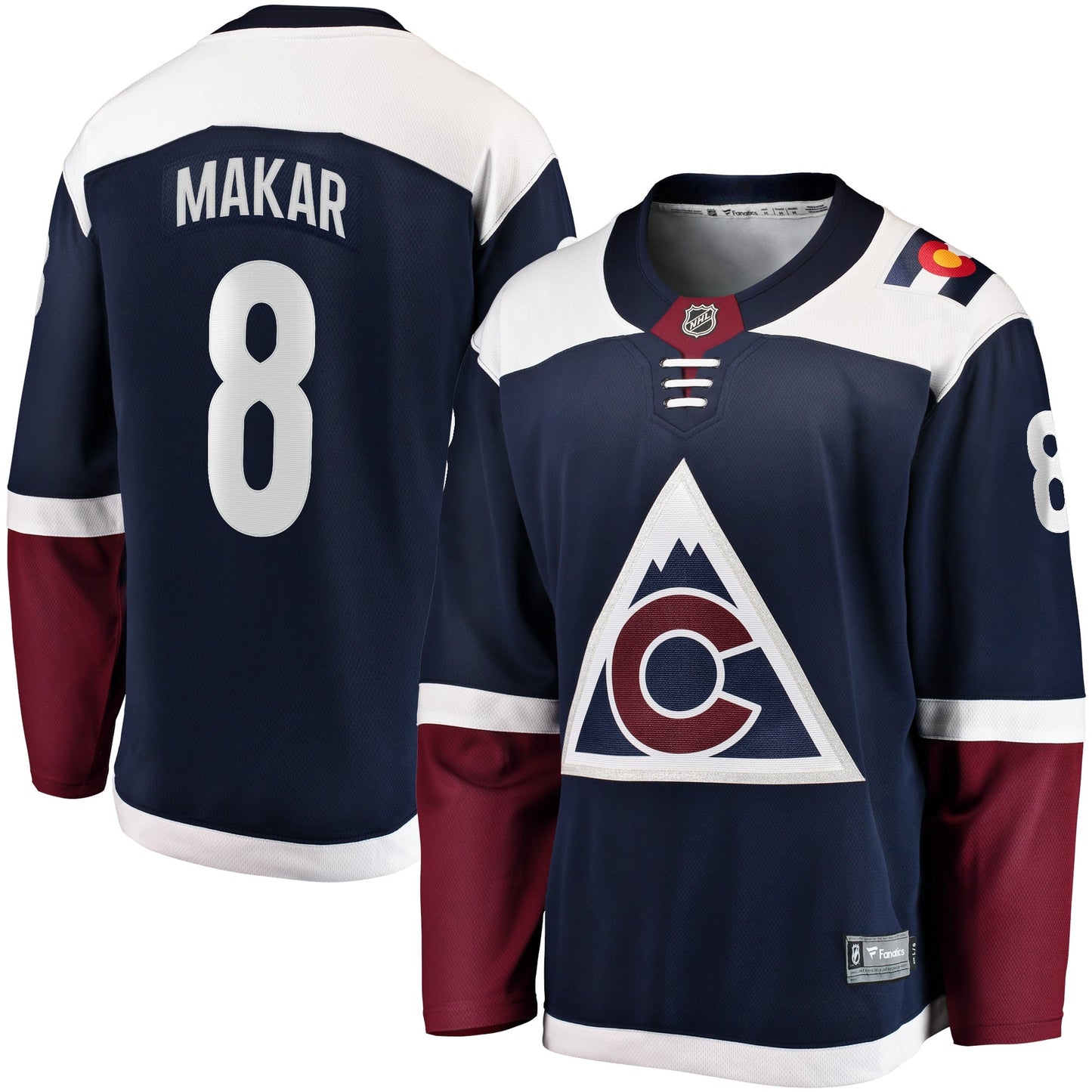 Cale Makar Colorado Avalanche Alternate Premier Breakaway  Jersey - Navy