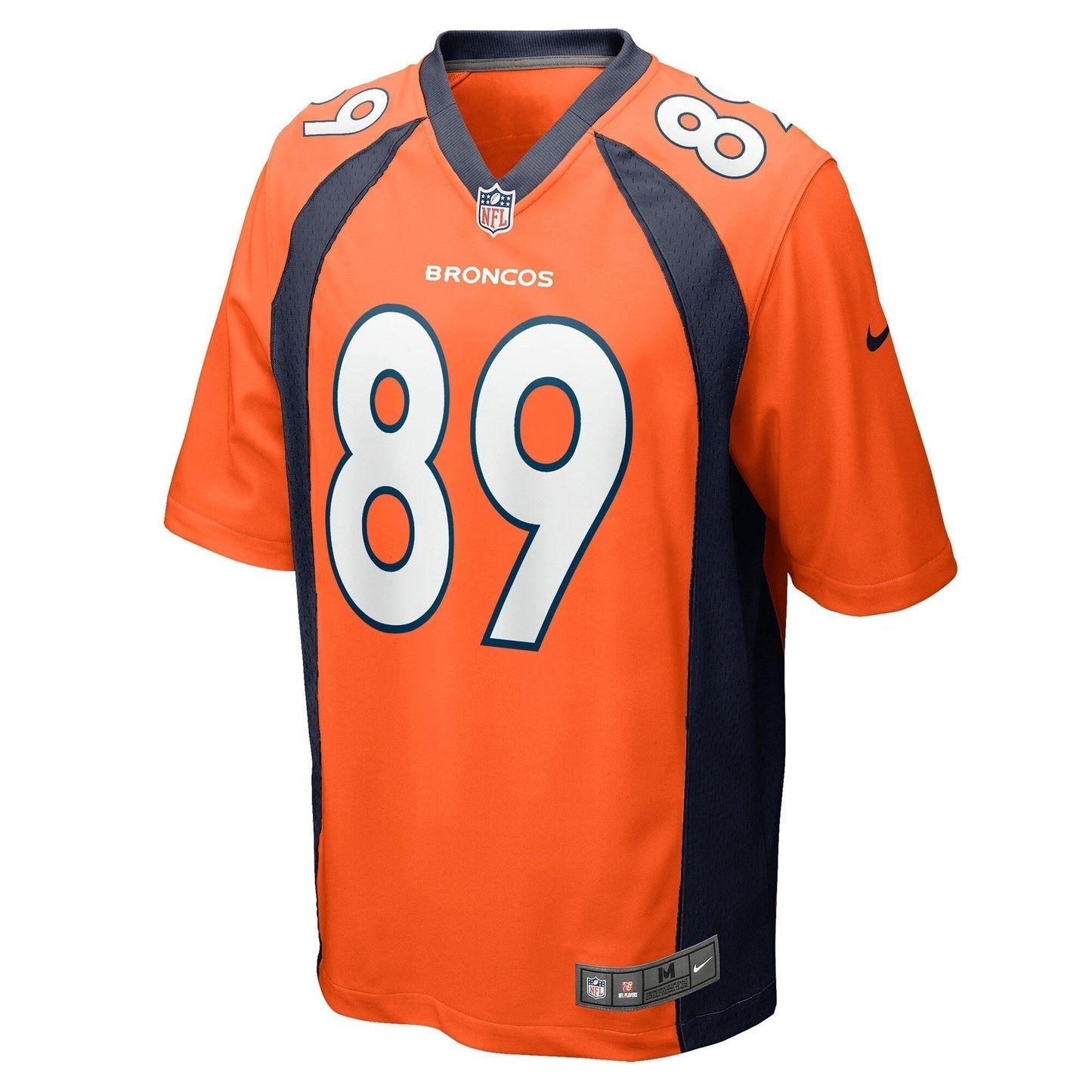 Brandon Johnson Denver Broncos  Game   Jersey - Orange