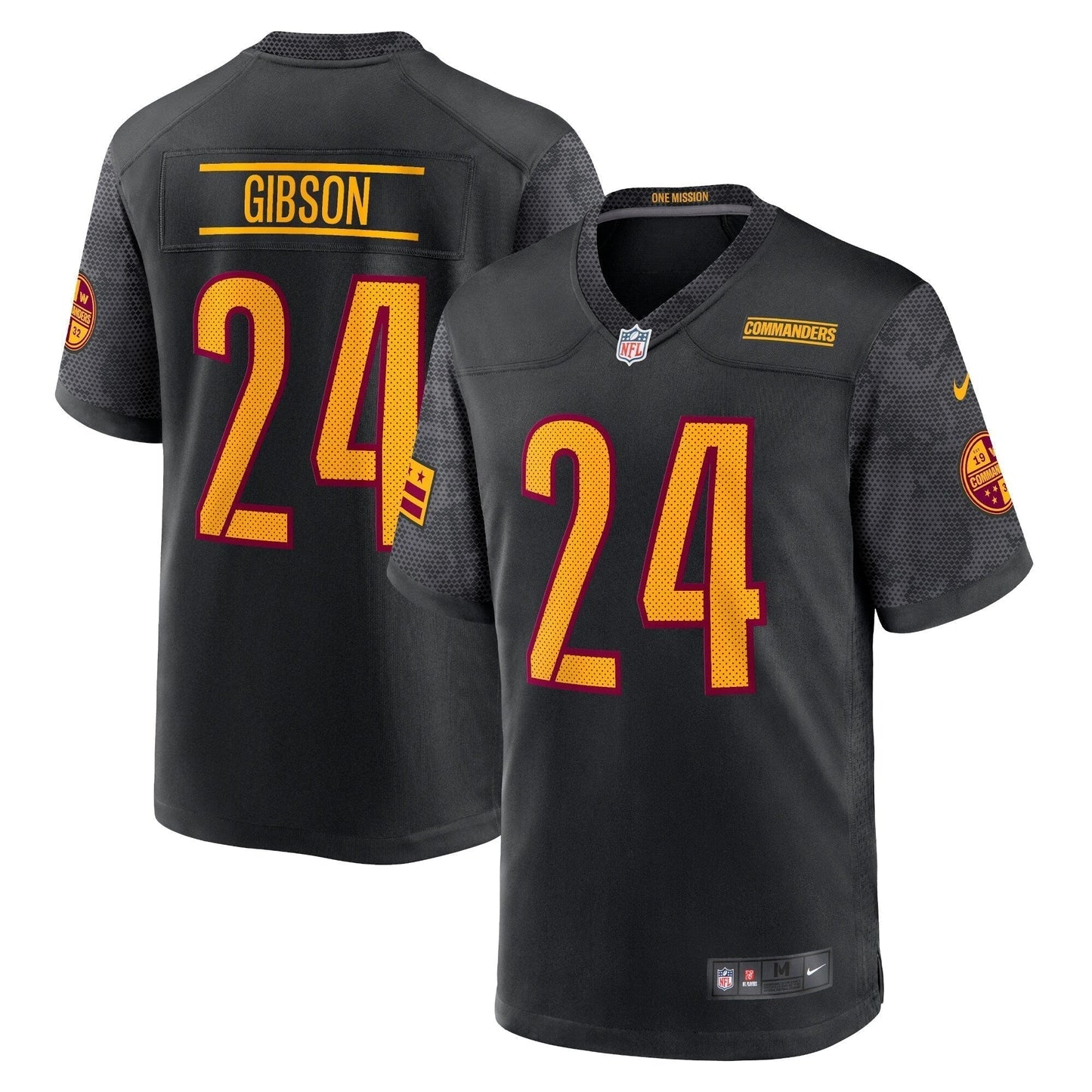 Antonio Gibson Washington Commanders  Alternate Game   Jersey - Black