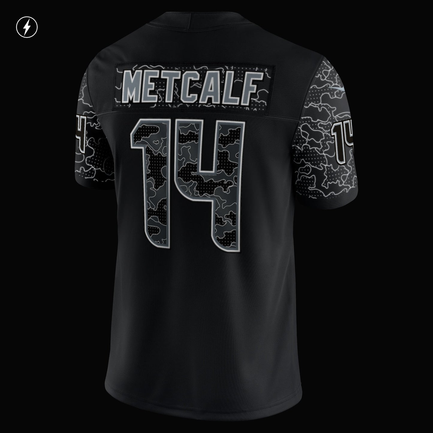 DK Metcalf Seattle Seahawks  RFLCTV Limited Jersey - Black