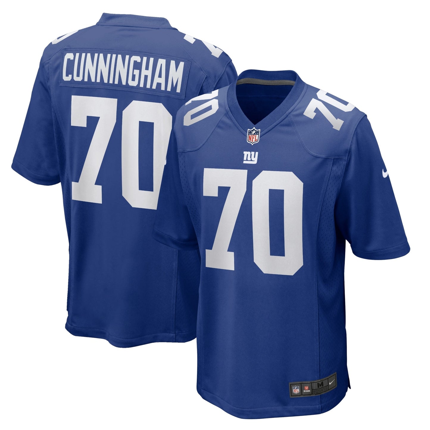 Korey Cunningham New York Giants  Home Game   Jersey - Royal
