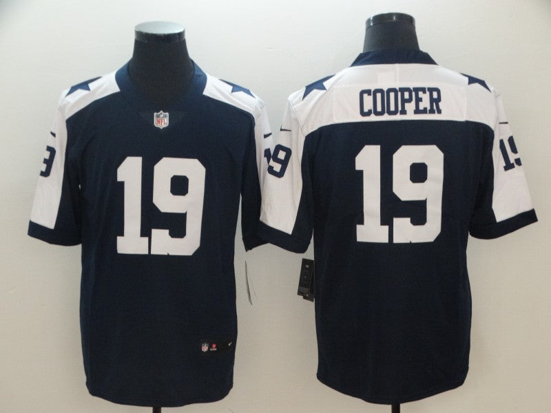 Men's Dallas Cowboys Amari Cooper Navy Alternate Limited Game Jersey