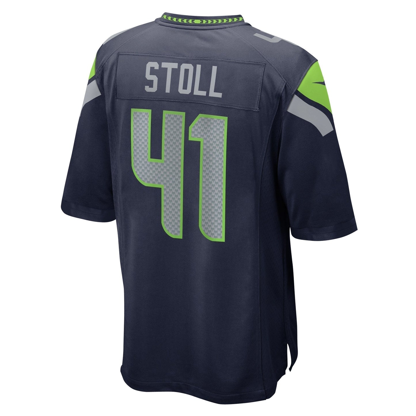 Chris Stoll Seattle Seahawks   Game Jersey -  College Navy