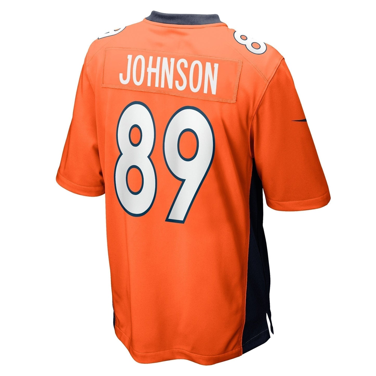 Brandon Johnson Denver Broncos  Game   Jersey - Orange